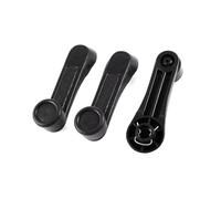 A ABSOPRO 3PCS Universal Window Hand Crank Winder Handles Black for Car Item Replacement