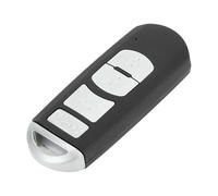 A ABSOPRO 4 Buttons Key Shell Case Keyless Entry Remote Key Fob Replacement Case for Mazda 3 2009-2012
