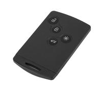A ABSOPRO 4 Buttons Key Shell Case Keyless Entry Remote Key Fob Replacement Case for Renault Laguna 2009-2016