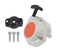 A ABSOPRO 4149-190-4001 Recoil Rewind Starter Assembly for Stihl FS94 | Pull Start Recoil Starter for Stihl FS94 FS94C FS94R FS94RC KM94 KM94R HL91 HL91K HL94 HL94K String Trimmer, W/ Pawl Bolts