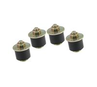 A ABSOPRO 4pcs Car Rubber Expansion Freeze Plug Fit 1" to 1-1/8" 25mm-28mm Item Replacement