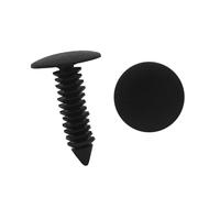 A ABSOPRO 50Pcs Car Roof Bumper Shield Screw Rivet Fastener Retainer Clips Item Replacement