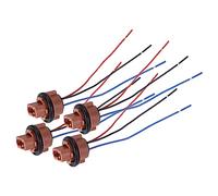 A ABSOPRO 7443 T20 Bulb Socket Harness Wire forTurn Signal Lights (Set of 4)