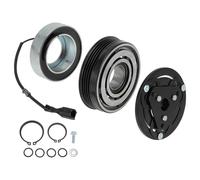 A ABSOPRO AC Compressor Clutch Kit for Subaru Forester 2007-2013 2.5L | for Subaru Impreza 08-14 2.0L 2.5L for Subaru WRX STI, for DKV10R AC Compressor Clutch Pulley W/Bearing