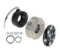 A ABSOPRO Air Conditioner AC Compressor Clutch Kit for Honda Civic 2012-2014 for Honda CR-V 2007-2015 for Acura ILX RDX for TRSE09 AC Compressor Clutch Pulley W/Bearing No.38800RZYA010M2