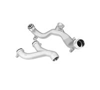 A ABSOPRO Aluminum Thermostat Top Crossover Hose Pipe for Land Rover LR092992 Item Replacement