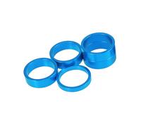 A ABSOPRO Bicycle Headset Spacer 28.6mm 1 1/8 in Blue 5 10 mm