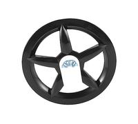 A ABSOPRO Bike Crankset Chain Wheel Cover 6.5cm 40 42 Teeth 5 Holes Protector