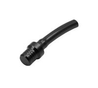 A ABSOPRO Black Motorcycle Gas Fuel Tank Cap Valve Vent Breather Pipe One Way Item Replacement