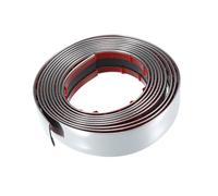 A ABSOPRO Car Door Edge Guards Strip 30mm Wide 9.84ft 300cm Length Silver Tone Item Replacement
