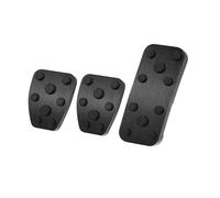 A ABSOPRO Car Foot Pedal Accelerator Gas Brake Clutch Pedal Cover Kit Black Item Replacement