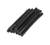 A ABSOPRO Car Hot Glue Sticks 7X100mm Paintless Dent Repair Black (Set of 12)