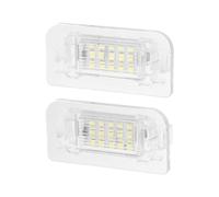 A ABSOPRO Car LED License Plate Light Assembly No.A2468201566 for Mercedes-Benz B-Class W246 W242 Plastic White (Set of 2)