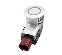 A ABSOPRO Car Parking Assist Sensor 39680-SHJ-A61-B0 Bumper Reverse Sensor for Honda Odyssey 2005-2009 Plastic Metal Silver Tone