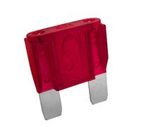 A ABSOPRO Car Red Plastic Coated Blade Type Maxi Fuse 50A (Set of 5)