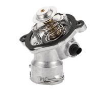 A ABSOPRO Car Thermostat No.68013949AA Engine Coolant Thermostat Housing Assembly for Mercedes-Benz CL550 2007-2011 Aluminum Alloy Silver Tone Durable