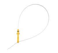 A ABSOPRO Engine Oil Dipstick No.11140EA000 Oil Level Dip Stick Double Hole Indicator for Nissan Frontier S, SE, SV, XE|4 Cyl 2.5L 05-18 Plastic Metal Yellow