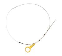 A ABSOPRO Engine Oil Dipstick No.5C2Z6750CA Oil Level Dip Stick Double Hole Indicator for Ford E-150 2005-2015 10 Cyl 6.8L SOHC EFI NA Plastic Metal Yellow
