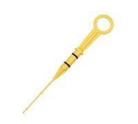 A ABSOPRO Engine Oil Dipstick No.8200141457 Oil Level Dip Stick Double Hole Indicator for Renault Megane MK2 Hatchback 2002-2015 Plastic Metal Yellow