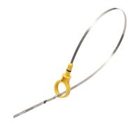 A ABSOPRO Engine Oil Dipstick No.CV6Z6750A Oil Level Dip Stick Double Hole Indicator for Ford Escape 2013-2019 4 Cyl 2.5L Plastic Metal Yellow Silver Tone