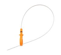 A ABSOPRO Engine Oil Dipstick No.L3K910450 Oil Level Dip Stick Double Hole Indicator for Mazda CX-7 2007, 2008, 2009, 2010, 2011, 2012 Plastic Orange