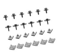 A ABSOPRO Engine Undertray Clips Screws Under Cover Splashguard (Set of 24)