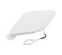 A ABSOPRO Front Car Bumper Tow Hook Cover for BMW 320i 2016-2018 Tow Cover Cap with Hook No.51117396837 Pure White Plastic 1 Pcs