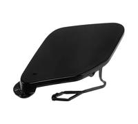 A ABSOPRO Front Car Bumper Tow Hook Cover for BMW 320i 2016-2018 Tow Cover Cap with Hook No.51117396837 Black Plastic 1 Pcs