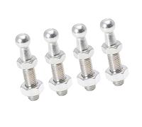 A ABSOPRO Gas Strut Ball Stud 10mm M8x25mm Silver Tone for Gas Struts Shocks