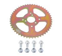 A ABSOPRO High Speed Rear Chain 40/41/420 Sprocket 50t Tooth 3+4 Hole Sprocket for Coleman Powersports B200R RB200 B200C B200V Mini Bike
