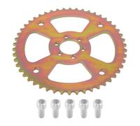 A ABSOPRO High Speed Rear Chain 40/41/420 Sprocket 50t Tooth 6 Hole Sprocket for Coleman Powersports CT100U CC100X Mini Bike