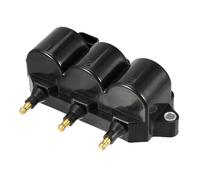 A ABSOPRO Ignition Coil Pack Replacement No.96291054 for Chevrolet Matiz 2011-2015 Plastic Black