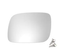 A ABSOPRO Left Side Door Wing Mirror Glass Replacement Heated Glass for Volkswagen Touareg 2002-2006