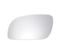 A ABSOPRO Left Side Door Wing Mirror Glass Replacement Heated Glass No.1T0857521D for Volkswagen Touran 2003-2010