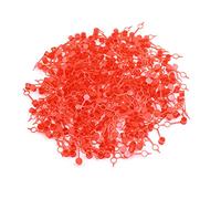 A ABSOPRO M6 Red Rubber Nipple Grease Fitting Dust Cap Cover Car (Set of 300)