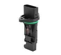 A ABSOPRO MAF Sensor No.13621433565 MAF Mass Air Flow Sensor for BMW 316i 318i 316ci 740d Z3 E36 E38 1998-2005 Plastic Metal Black