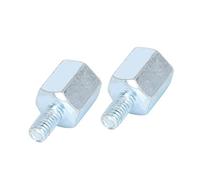 A ABSOPRO Motorcycle Adapter 8mm to 6mm RH Rearview Mirrors (Set of 2)