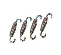 A ABSOPRO Motorcycle Exhaust Pipe Springs 59mm Muffler Swivel Hooks (Set of 4)