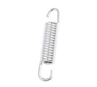 A ABSOPRO Motorcycle Kickstand Spring 8cm Main Stand Spring Stainless Steel | Motorcycle Main Stands Bracket Kickstand Return Spring, for JH70, Silver Tone
