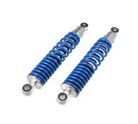 A ABSOPRO Motorcycle Rear Suspension Shock Durable Adjusting 310mm for 50cc 70cc 90cc 125c Most Motorcycles ATV Mopeds Dirt Bikes Race Bike Metal Blue 1 Pair