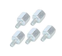 A ABSOPRO Motorcycle Rearview Mirrors Adapter 10mm to 6mm Screws (Set of 5)