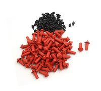 A ABSOPRO Mushroom Shaped Tire Repair Plugs 7.4mm 5.6mm Red Black (Set of 170)