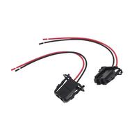 A ABSOPRO No.3B0972702/1J0971972 Headlight Cable Repair Kit for Audi A1 (8X1, 8XK) 1.0 TFSI 2015-2018 Door Warning Light Headlight Plug 15cm / 5.91inch 2 Pcs