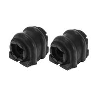 A ABSOPRO No.555133N200 Rear Left Rear Right Stabilizer Sway Bar Bushing Kit for HYUNDAI AZERA 2011-2016 Rubber Suspension Kit Black 2 Pcs