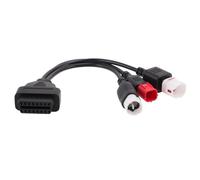 A ABSOPRO OBD2 Diagnostic Adapter Connector for Yamaha for Honda Euro5