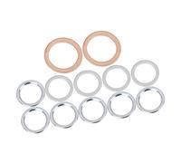 A ABSOPRO Oil Drain Plug Gaskets No.12157-10010 for Toyota Corolla (Set of 12)