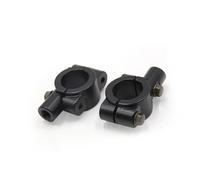 A ABSOPRO Pair 8mm Thread Dia Handlebar Mirror Mount Bracket Clamp Item Replacement