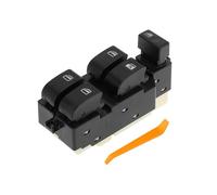 A ABSOPRO Power Window Switch with Removal Tool for DAIHATSU MOVE 2002-2006 No.84820B2010/84820B2090 Front Right Driver Side Window Control Switch Black