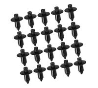 A ABSOPRO Push Type Retainer Clips No.909140062 - Car Inner Bumper Door Fender Fastener Rivet Kit - for Subaru Ascent 2019-2022 Plastic Black - 20 Pcs Item Replacement