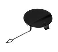 A ABSOPRO Rear Car Bumper Tow Hook Cover for BMW 428i 2014-2016 Tow Cover Cap with Hook No.51128060849 Black Plastic 1 Pcs